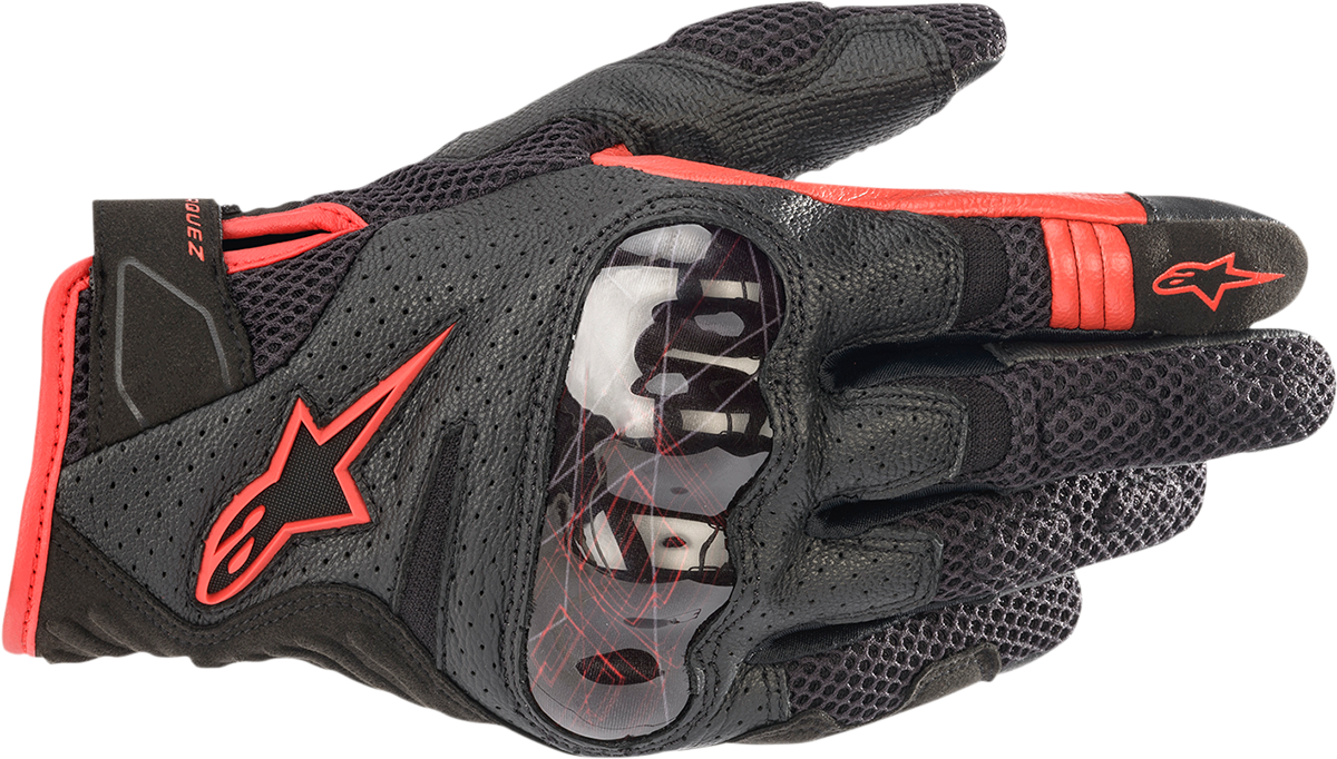 Rio Hondo Air Glove - Black/Red - Small