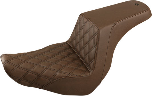 Step Up Seat - Driver's Lattice Stitched - Brown090799952