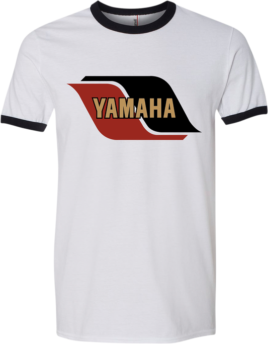 Yamaha Legend T-Shirt - White/Black - Small