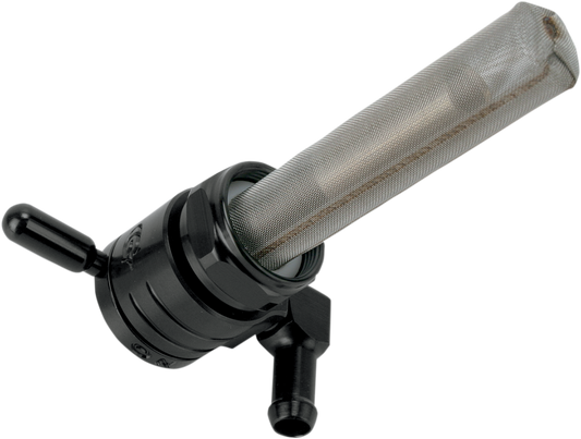 Backward Petcock - Black  - 22mm