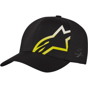 Gorra ALPINESTARS Corporate - Negro/Amarillo  - L/XL