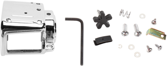 Carcasa de Interruptor Inferior Izquierda - Cromo