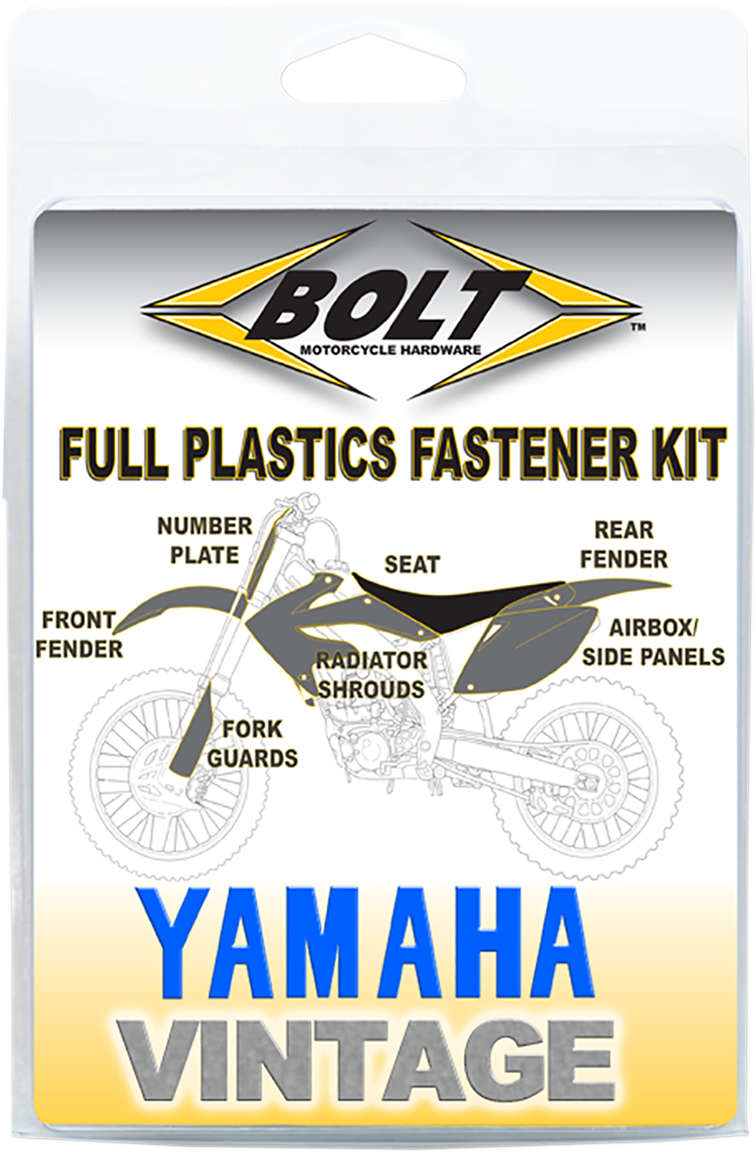 Body/Plastics Fastener Kit - Yamaha - YZ