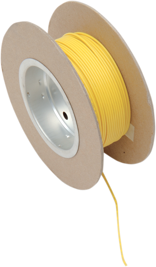 100' Wire Spool - 18 Gauge - Yellow