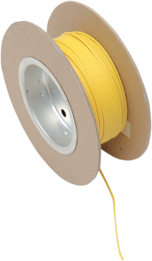 100' Wire Spool - 18 Gauge - Yellow