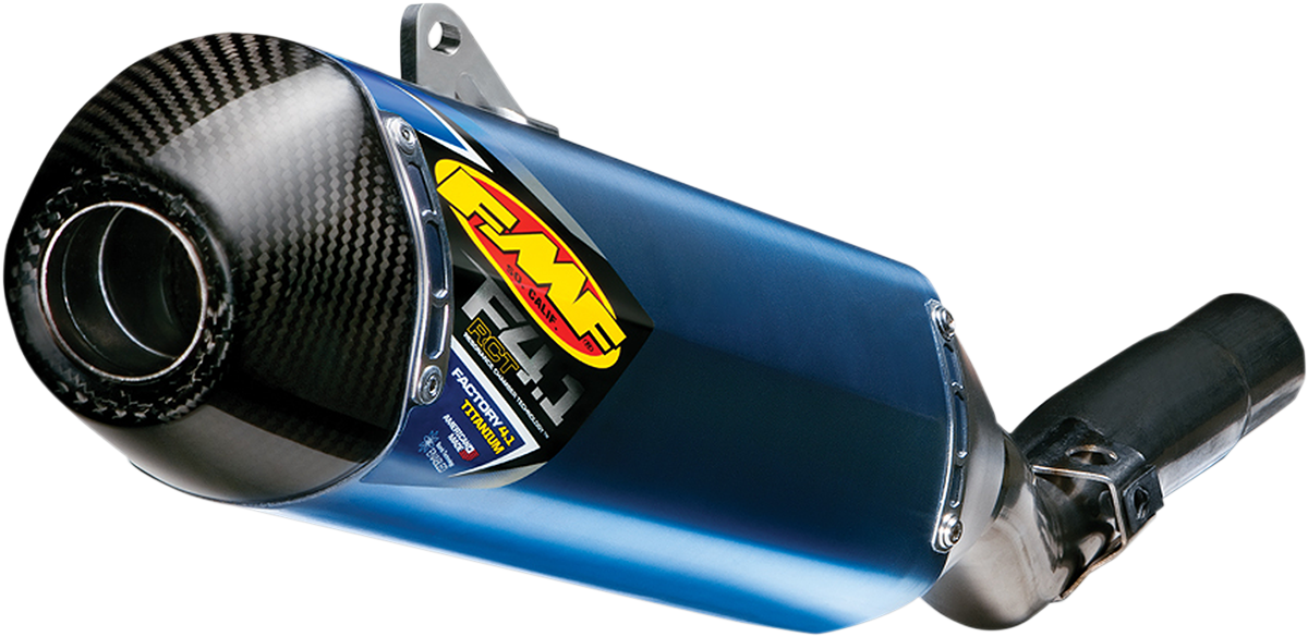 Factory 4.1 RCT Muffler - Anodized Titanium