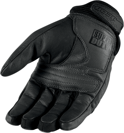 Guantes ICON Superduty - Negros