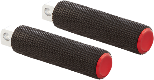 Peg - Knurled - Red