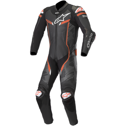 Traje de piel Alpinestars GP Pro v2 negro/gris/rojo