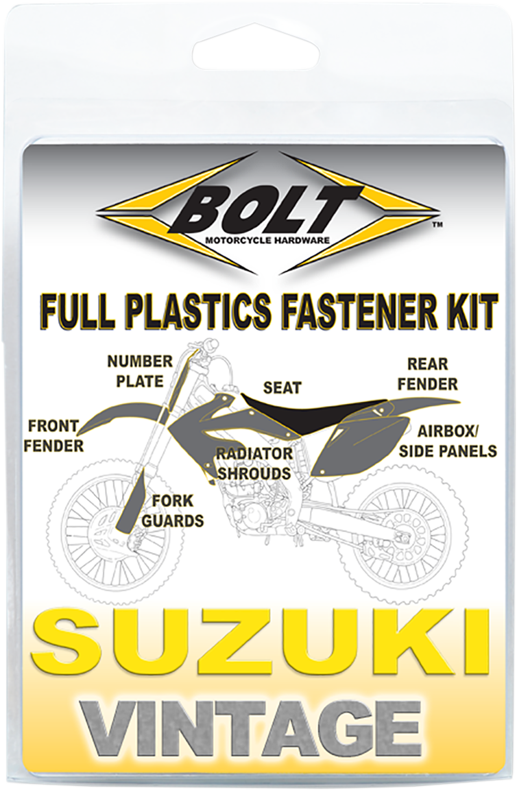 Body/Plastics Fastener Kit - Suzuki - RM