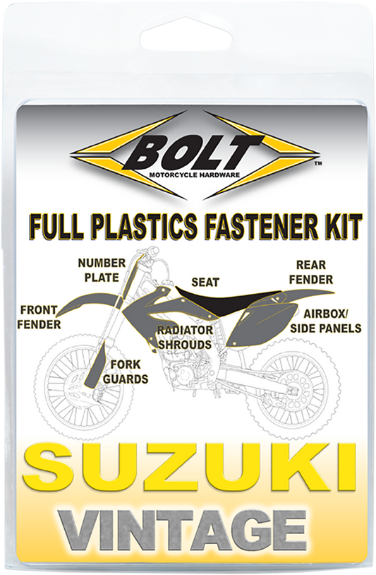 Body/Plastics Fastener Kit - Suzuki - RM