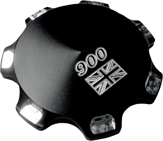 Gas Cap - Black - 900 Union Jack