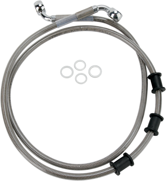 Línea de Freno Delantero de 10" - Acero Inoxidable