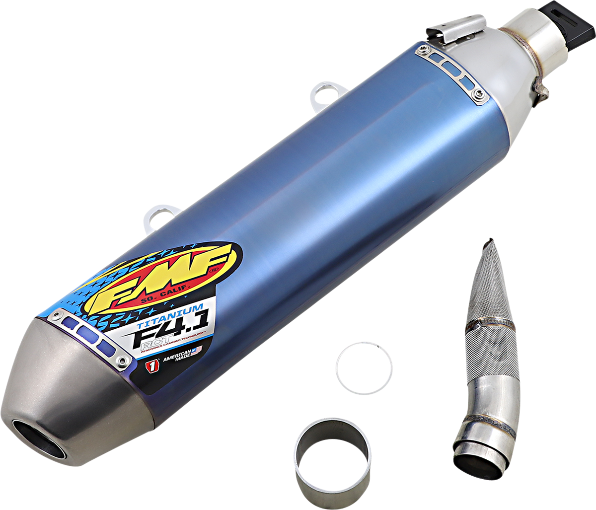 Factory 4.1 RCT Muffler - Anodized Titanium