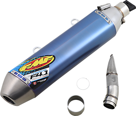 Factory 4.1 RCT Muffler - Anodized Titanium