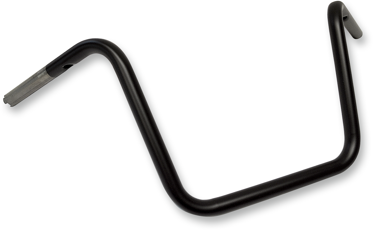 Manillar Flat de 12" Ape Hanger para TBW - Negro - 1"