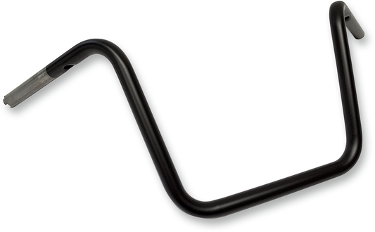 Manillar Flat de 12" Ape Hanger para TBW - Negro - 1"