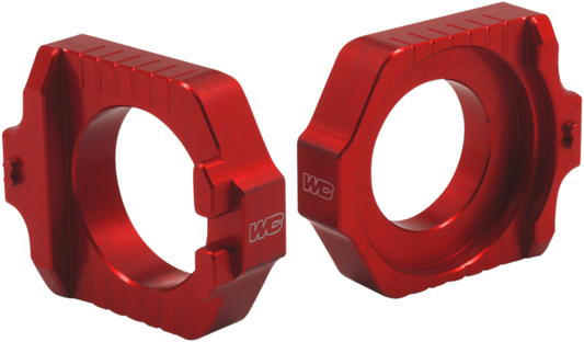 Elite Axle Block Kit - Red