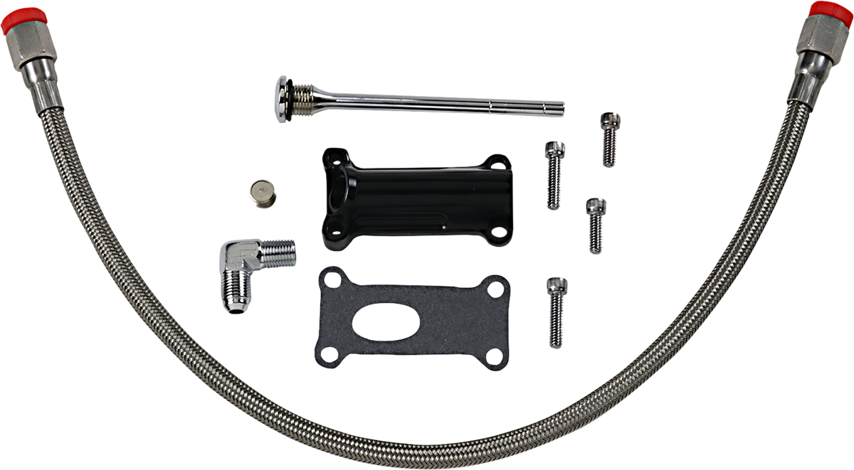 Engine Oil Spout Kit - Black