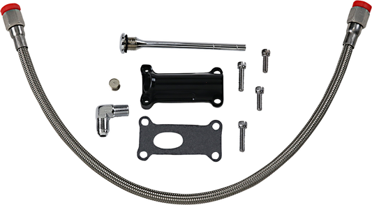 Engine Oil Spout Kit - Black