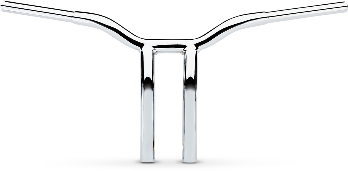 Chrome 12" One Piece Bent Kage Fighter Handlebar
