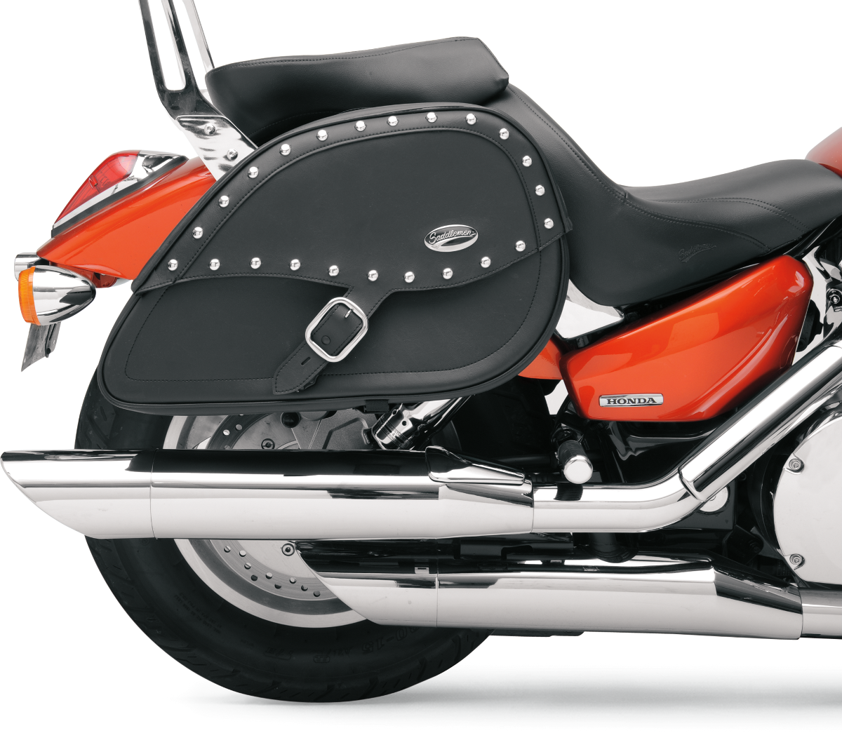 Desperado Rigid-Mount Specific-Fit Teardrop Saddlebags - XVS1100