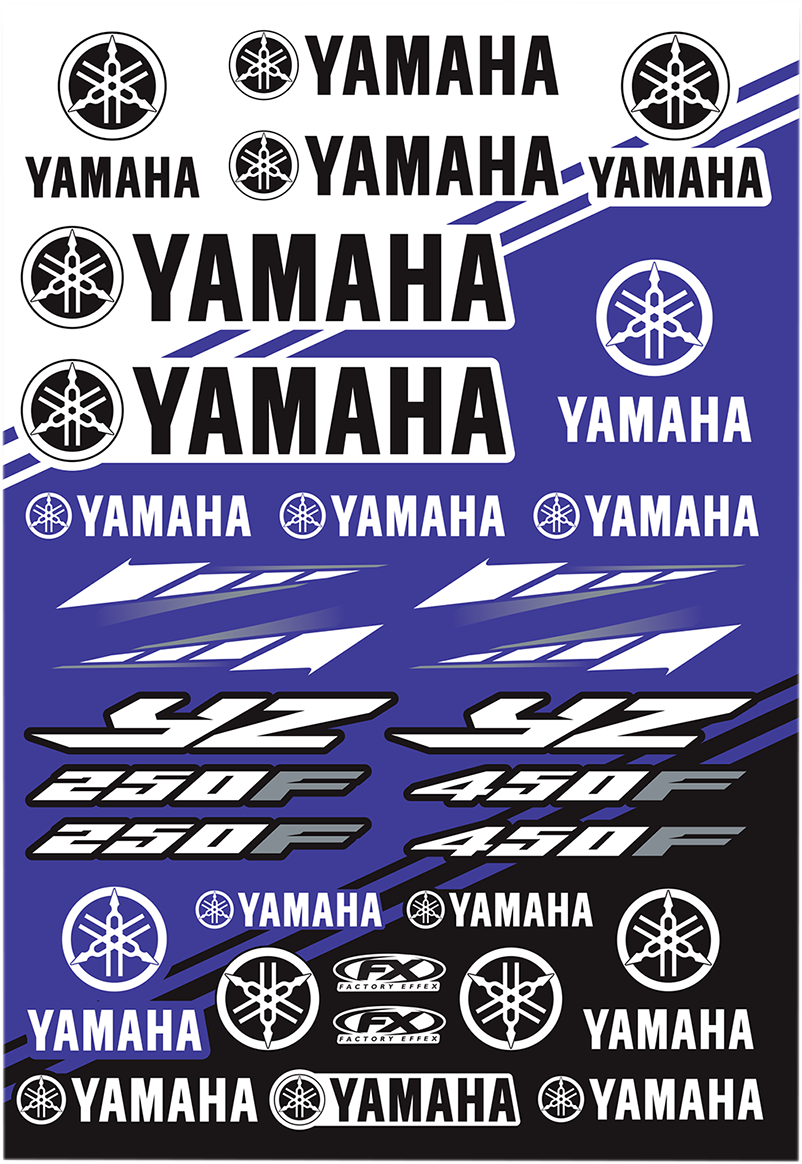 Decal Kit - Yamaha YZ