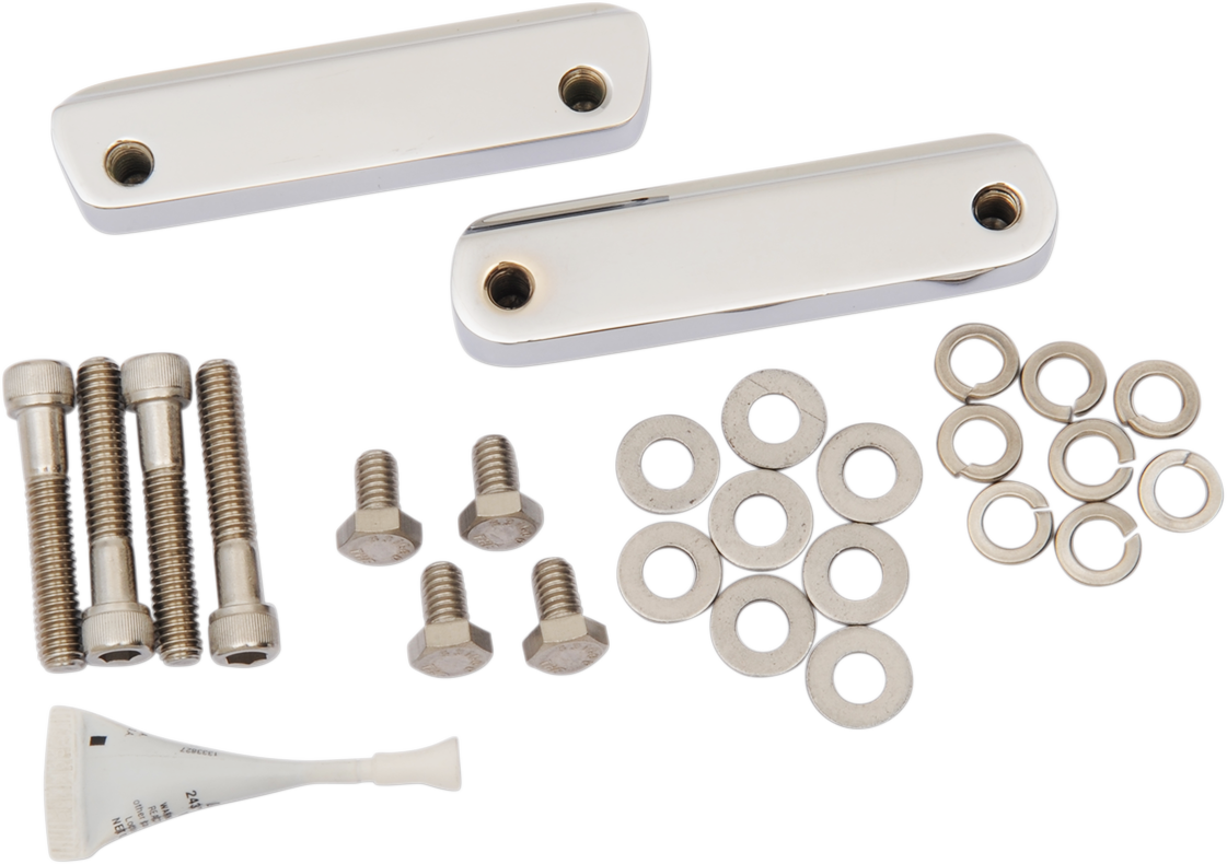 Front Fender Adapter Chrome 21" Ruta 70