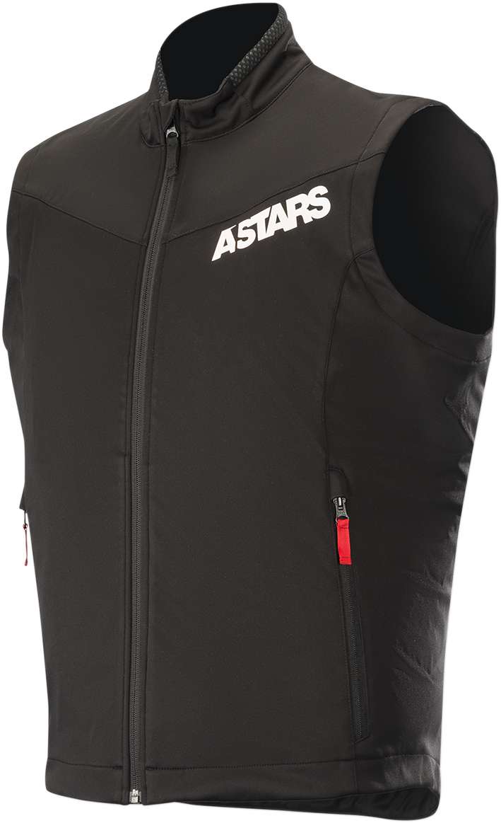 Session Race Vest - Black/Red - Small