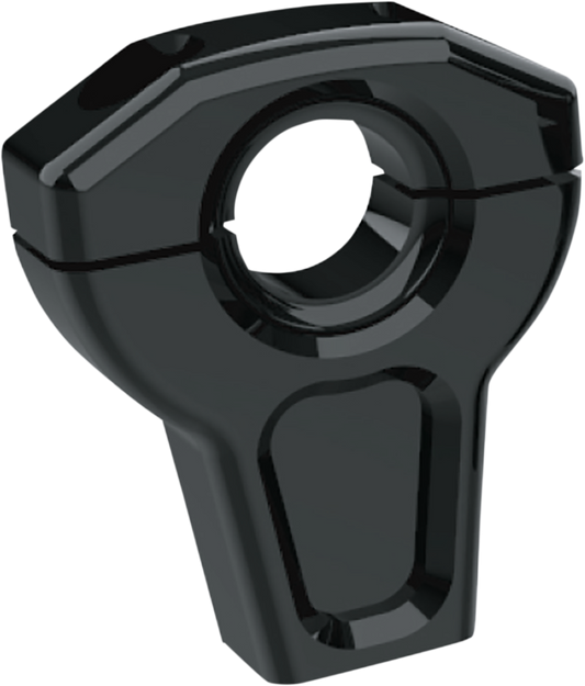 Risers - Straight - 2-1/2" - Black