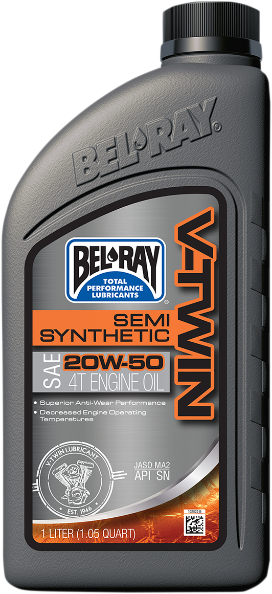 V Twin Semi Synthetic Oil - 20W50 -1 L