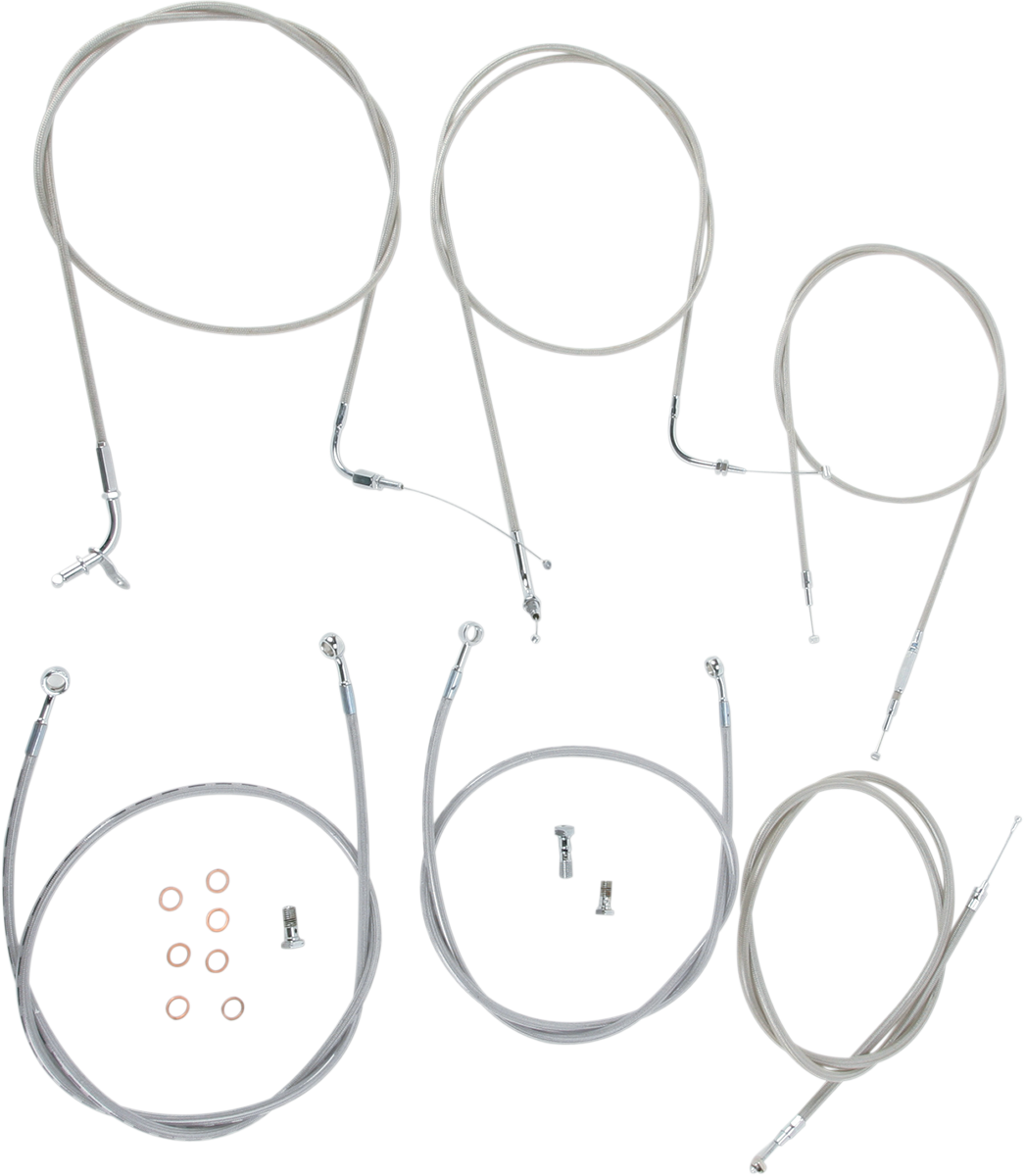Cable Line Kit - 18" - 20" - XVS1100CL - Stainless Steel