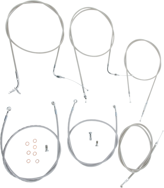 Cable Line Kit - 18" - 20" - XVS1100CL - Stainless Steel
