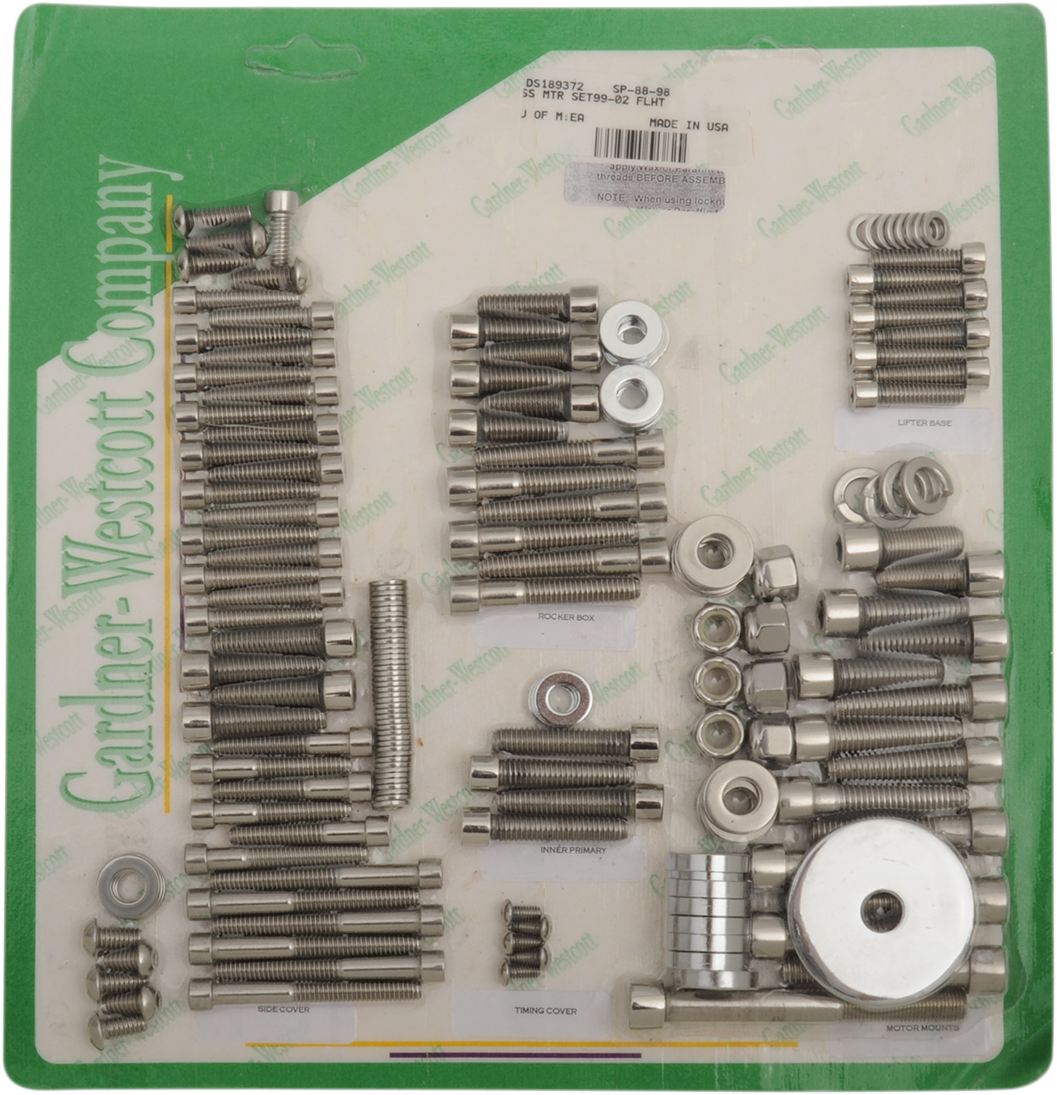 Stainless Steel Motor Set