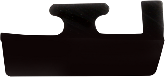 Black Replacement Slide - UHMW - Profile 15 - Length 47.00" - Polaris