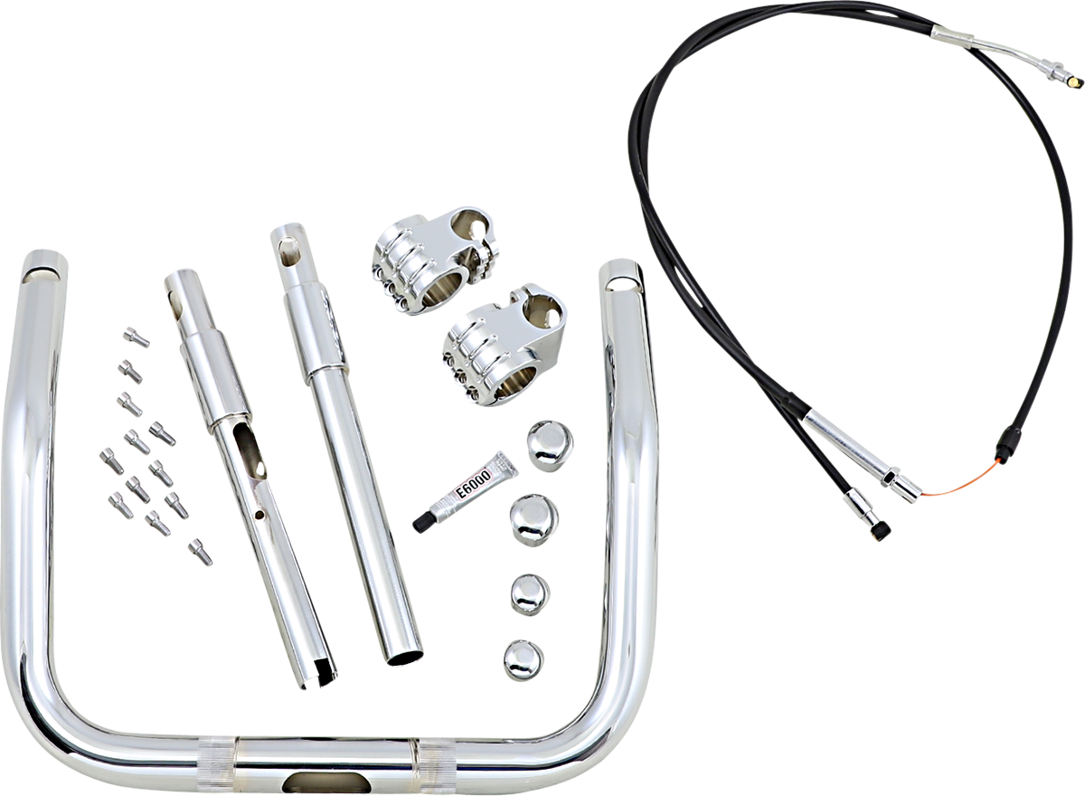 Chrome Klip Hanger Handlebar