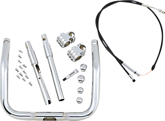 Chrome Klip Hanger Handlebar