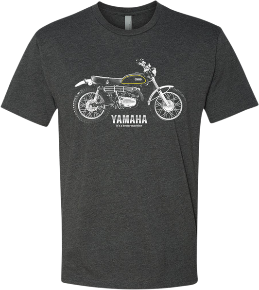 Yamaha DT1 Moto T-Shirt - Charcoal - XL