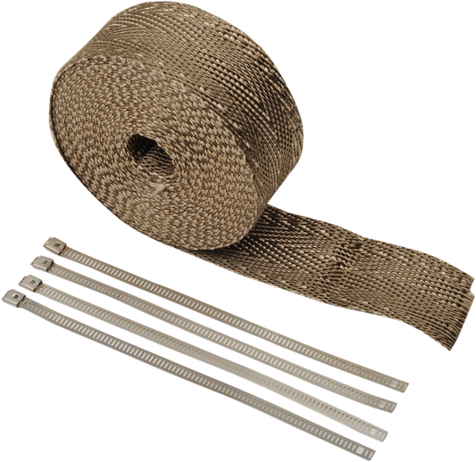 Exhaust Wrap Kit - Multi-Tone - 2x25