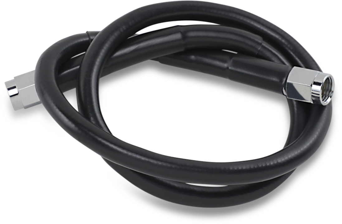 Universal Brake Line - Black - 24"