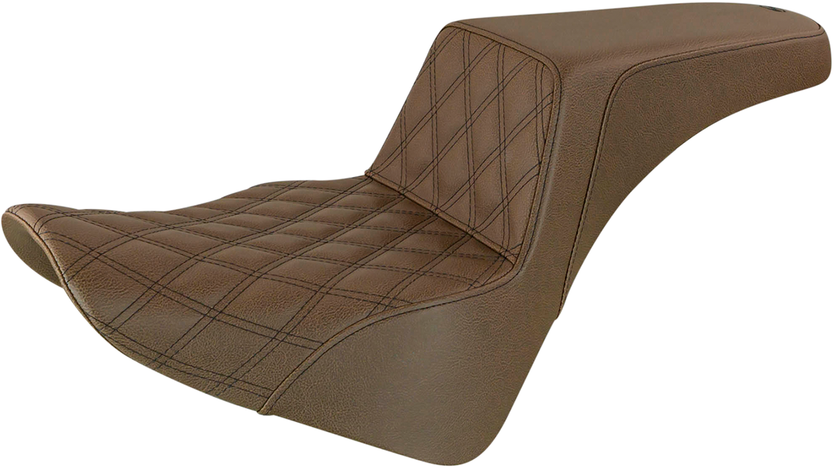 Step Up Seat - Driver's Lattice Stitched - Brown6724544