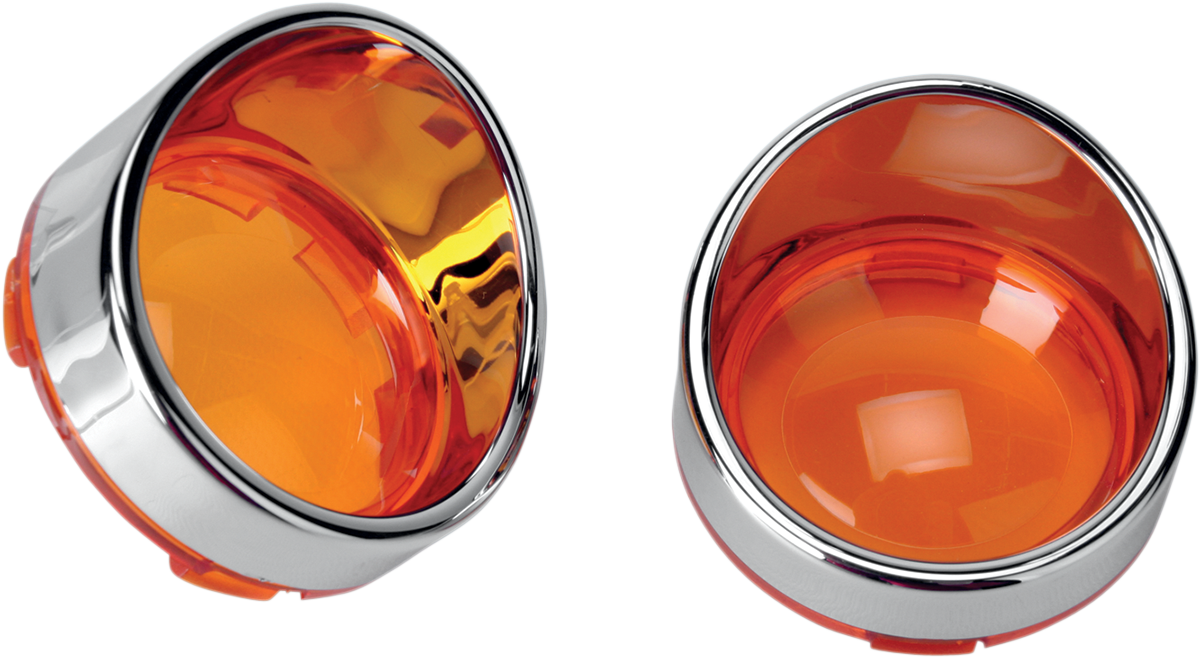 Visor-Style Bezel/Lenses - Amber