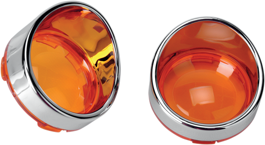 Visor-Style Bezel/Lenses - Amber