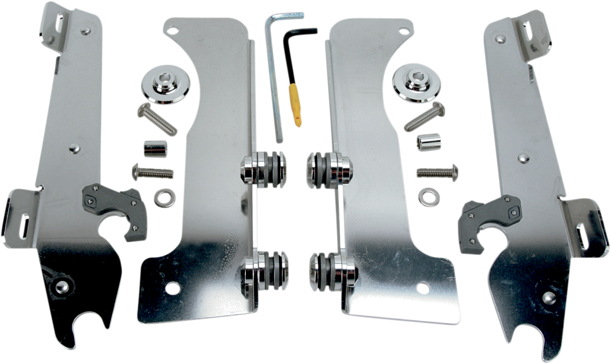 Batwing Trigger Lock Mounting Kit - Stratoliner - Polished