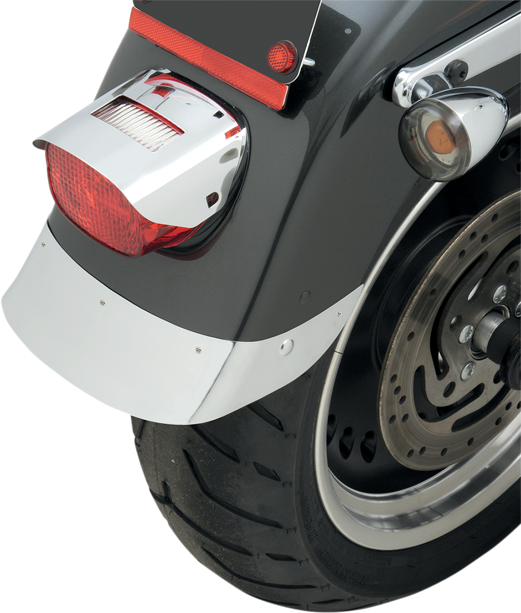 Rear Fender Skirt - Chrome - Smooth