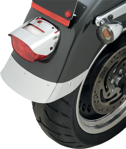 Rear Fender Skirt - Chrome - Smooth