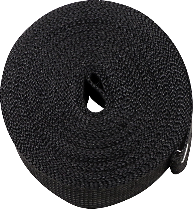 Exhaust Wrap - Metallic Black - 2x50