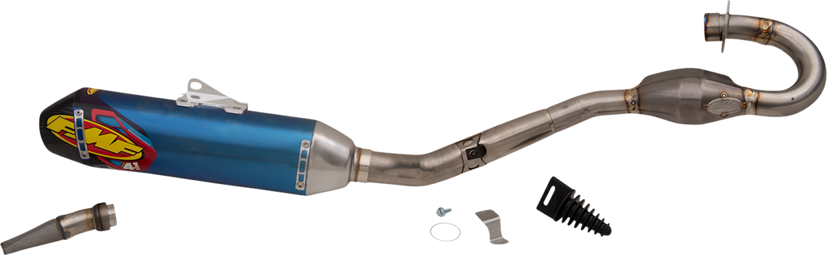 4.1 RCT Exhaust with MegaBomb - Anodized Titanium