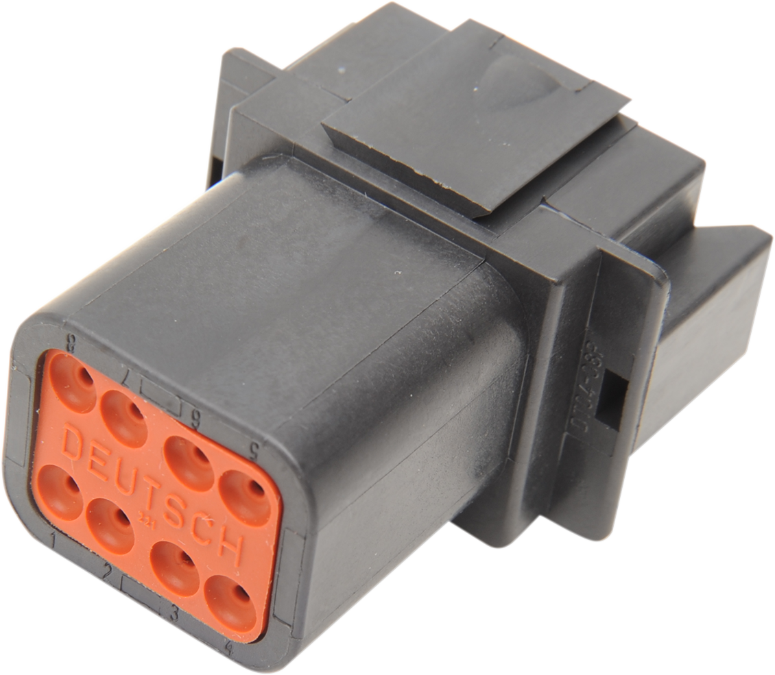 Deutsch Receptacle - 8 Pin - Black