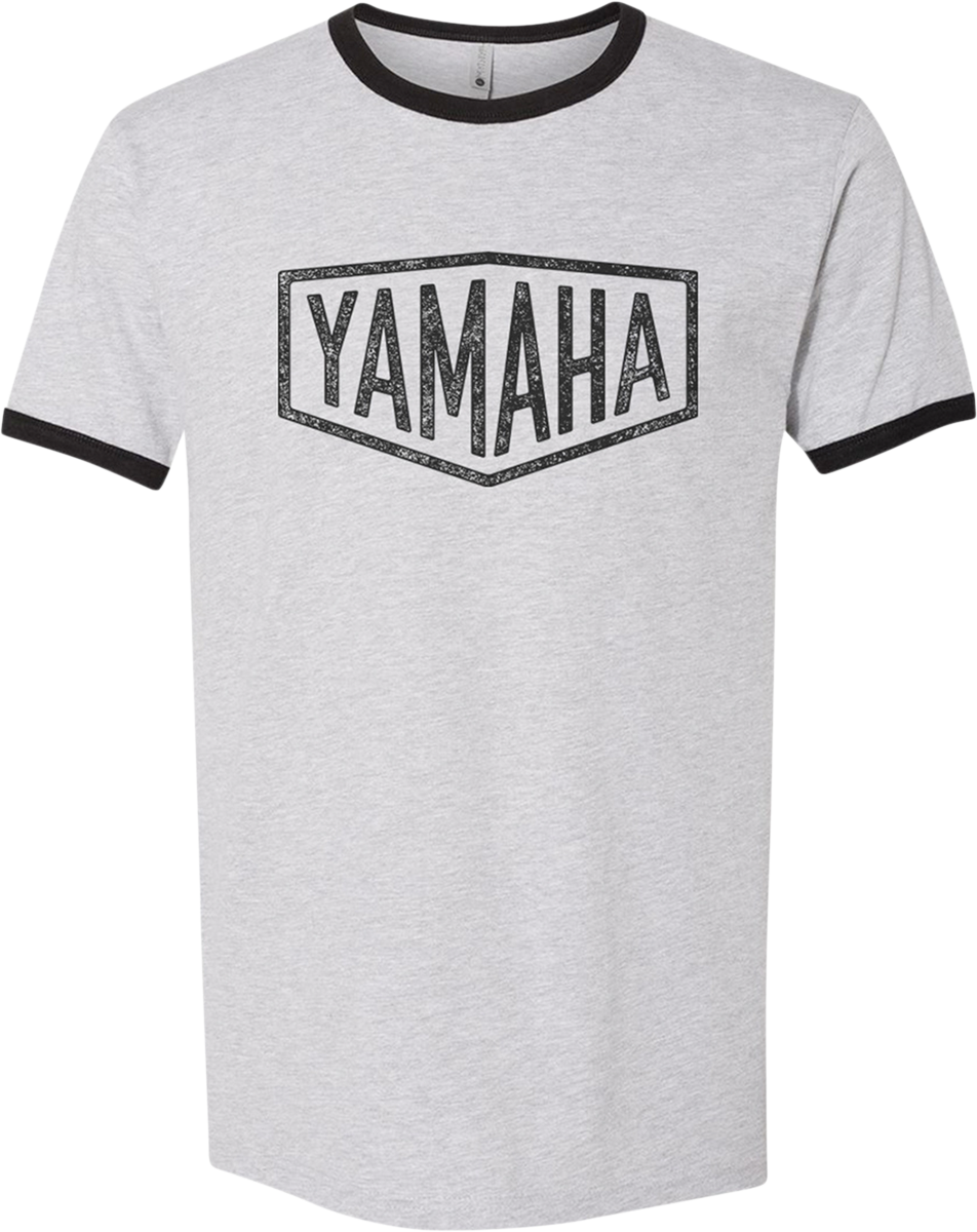 Yamaha Vintage Raglan T-Shirt - Gray/Black - Small